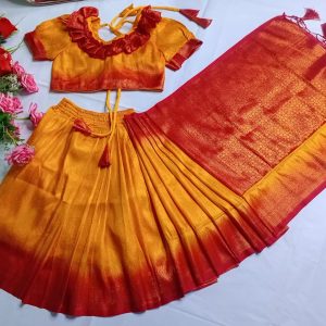 ইন্ডিয়ান কাঞ্জিভরম রেডিশাড়ি