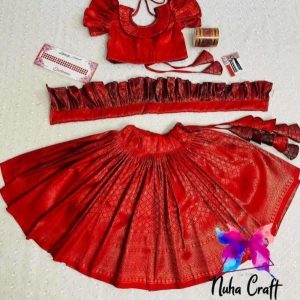 ইন্ডিয়ান কাঞ্জিভরম লেহেঙ্গা