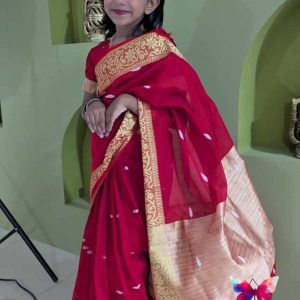 টাঙ্গাইল জামদানি -রেডিশাড়ি (লাল)