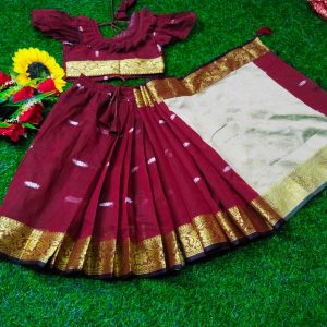 টাঙ্গাইল জামদানি -রেডিশাড়ি (লাল খয়েরি)