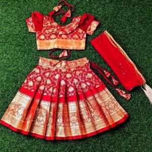 বেনারসি কাতান - লেহেঙ্গা