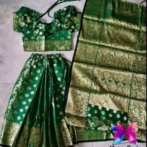 লতা কাতান-রেডিশাড়ি (সবুজ)