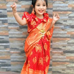 সফ্ট সিল্ক কাতান রেডিশাড়ি